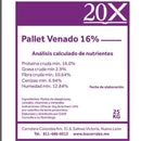 Venado 20X 16% Pellet (25 KG)