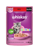 Whiskas Gatitos Alimento Húmedo (12 sobres)