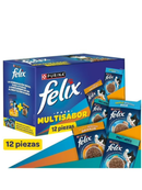 Felix Adulto Alimento Húmedo (caja con 12 sobres)