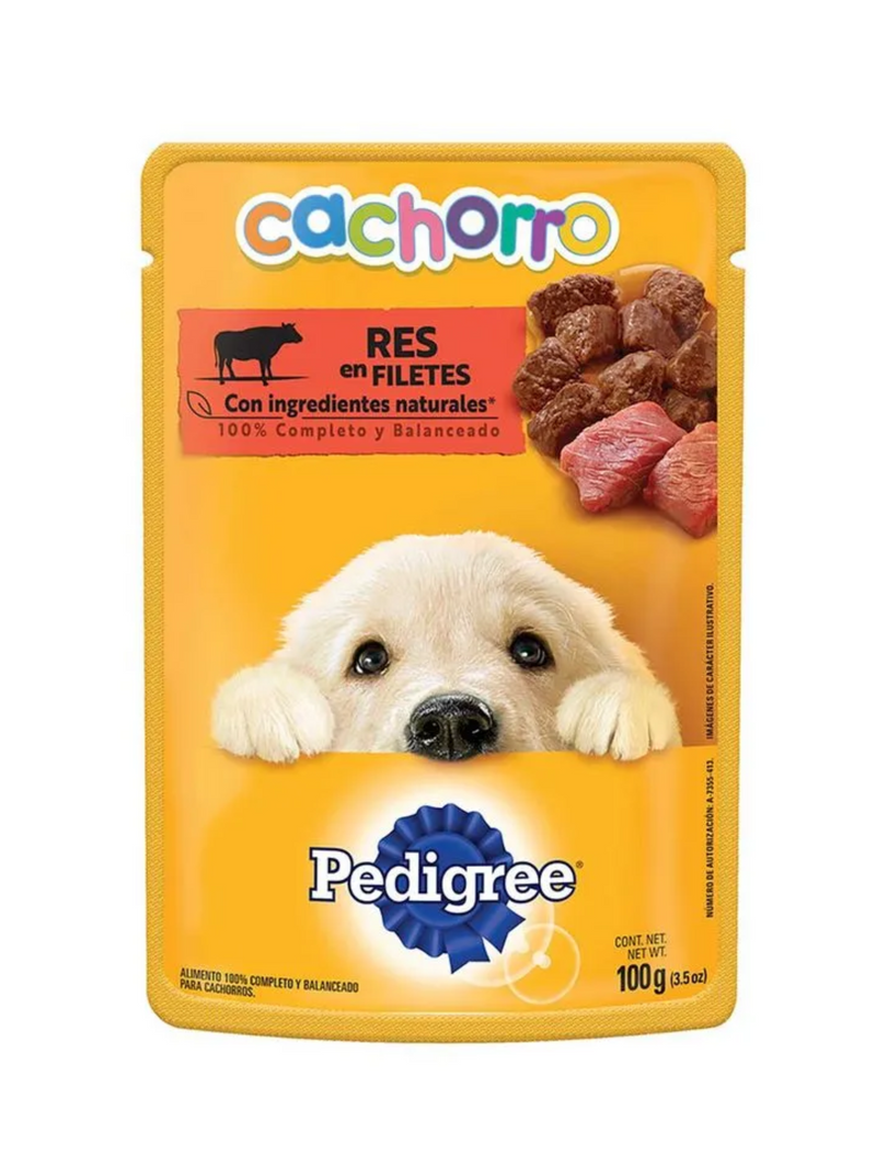 Pedigree Cachorro Alimento Húmedo (12 sobres)