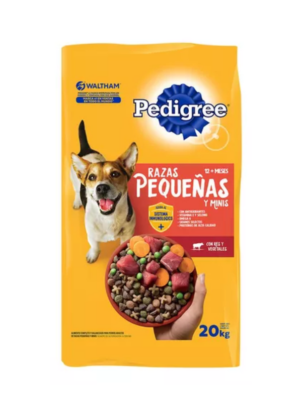 Pedigree Adulto Raza Pequeña (20 KG)