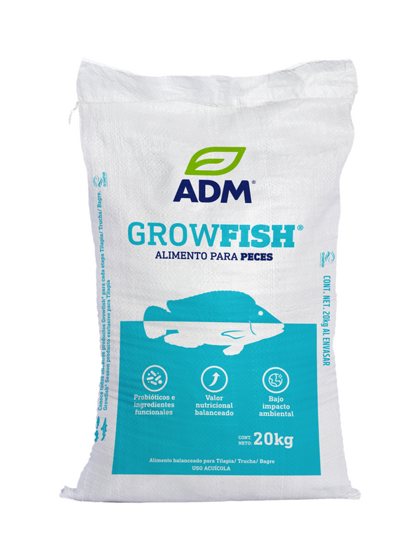 GrowFish Tilapia 3 engorda 30% (20 KG)